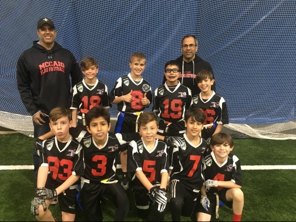 The McCaig Gladiators 1 beat the AP Hurricanes 2 to finish the season with a perfect 8-0 record. They are the favorites to win it all in the Mosquito Division!